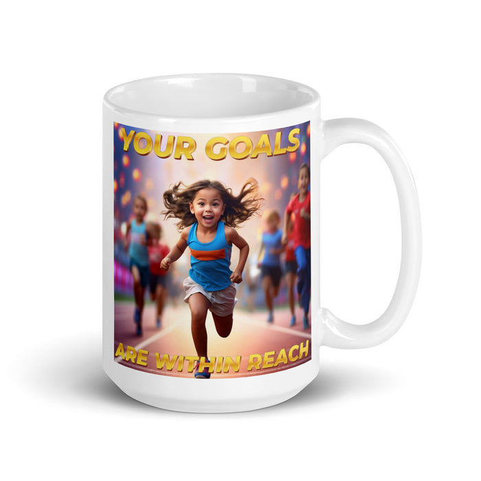 Your goals are within reach - White Glossy Mug - 60310501