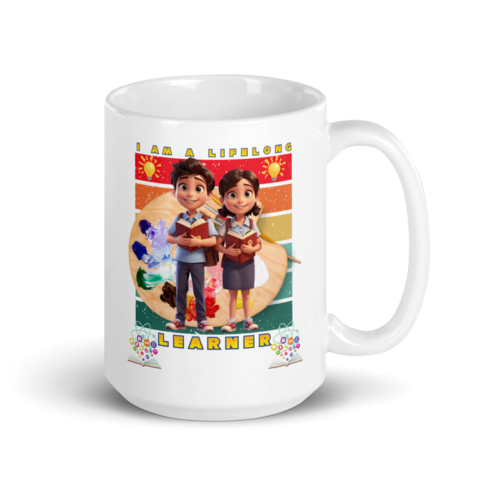 I am a lifelong learner - White Glossy Mug - 70210501