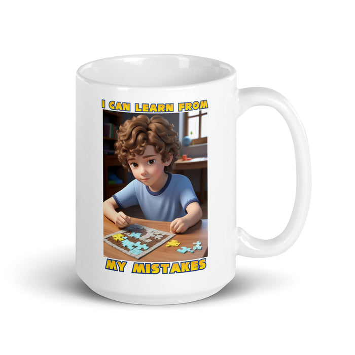 I can learn from my mistakes - White Glossy Mug - 80610501