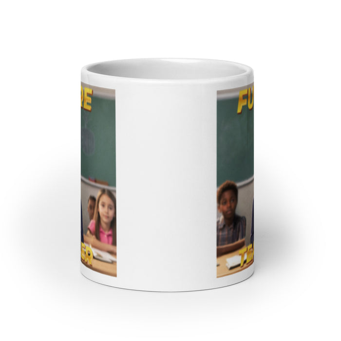 Future Teacher 4 - White Glossy Mug - 10340501