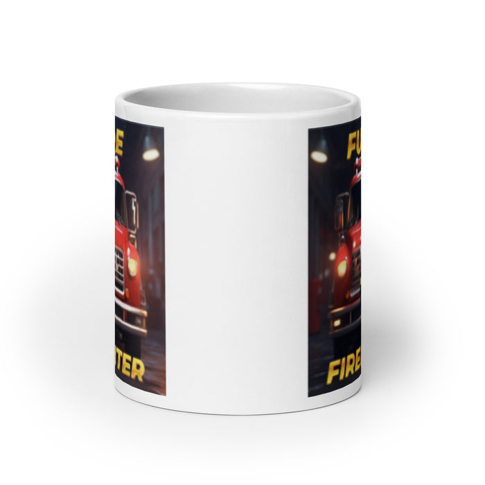 Future Firefighter - White Glossy Mug - 10110501