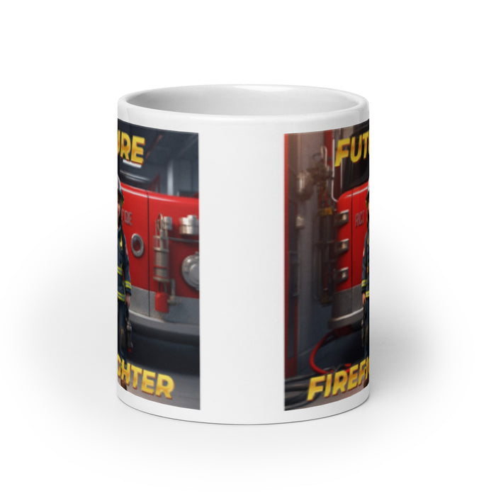 Future Firefighter 2 - White Glossy Mug - 10120501