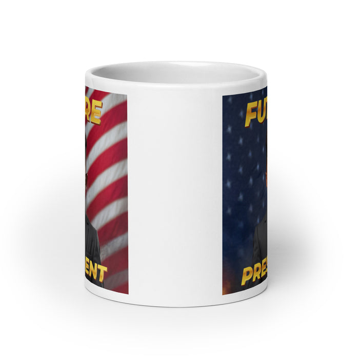 Future President 4 - White Glossy Mug - 10440501