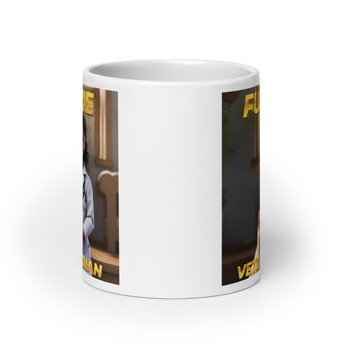 Future Veterinarian 3 - White Glossy Mug - 10630501