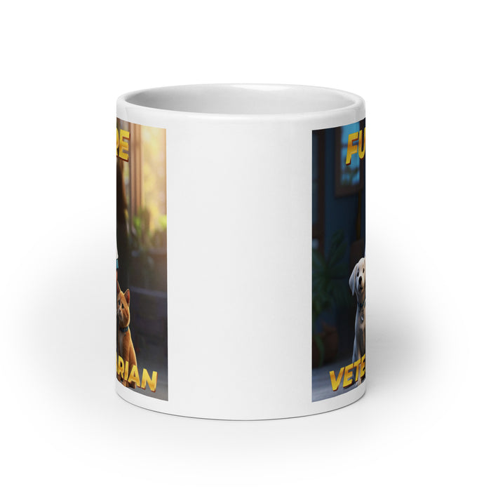 Future Veterinarian 4 - White Glossy Mug - 10640501