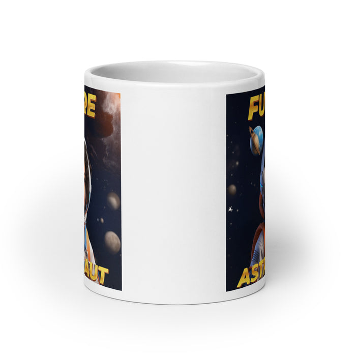 Future Astronaut 3 - White Glossy Mug - 10730501