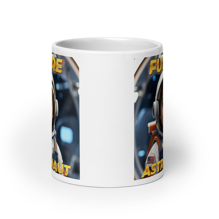 Future Astronaut 2 - White Glossy Mug - 10720501