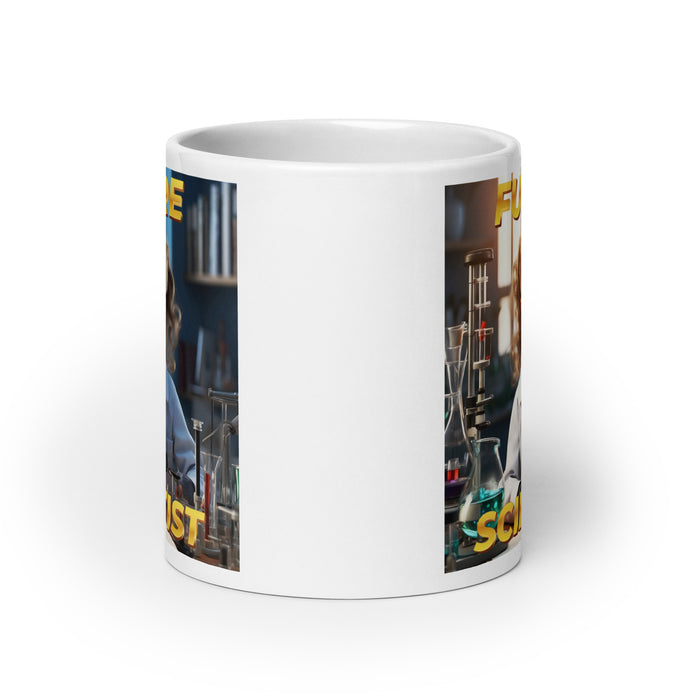 Future Scientist 2 - White Glossy Mug - 10820501