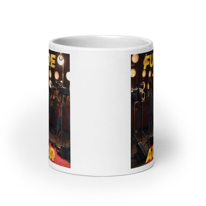 Future Actor 2 - White Glossy Mug - 10920501