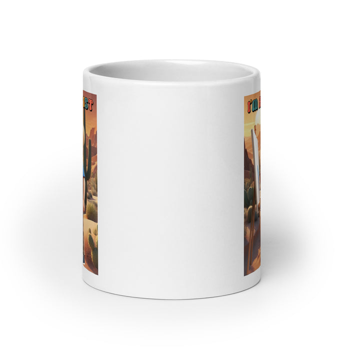 I'm an artist 2 - White Glossy Mug - 20610501