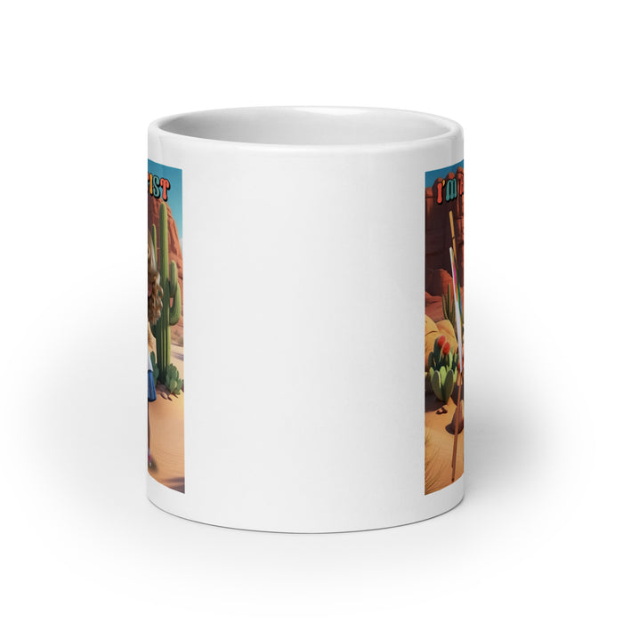 I'm an artist - White Glossy Mug - 20610501