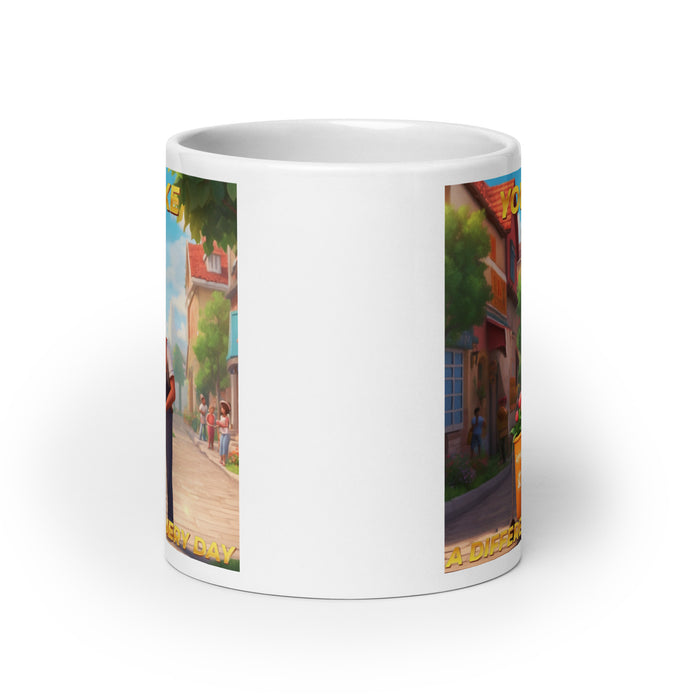 You make a difference every day - White Glossy Mug - 40610501