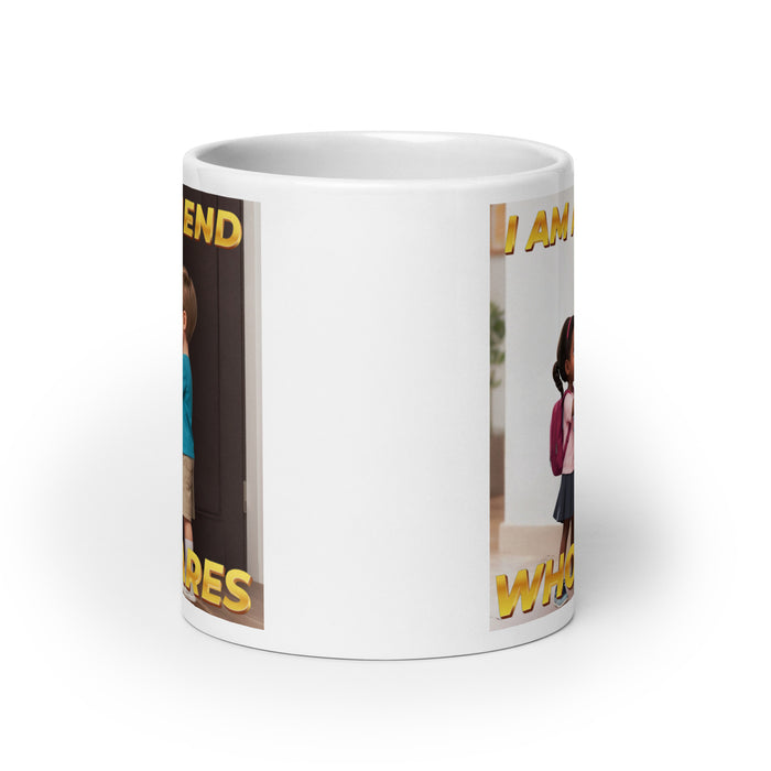 I am a friend who cares - White Glossy Mug - 40310501