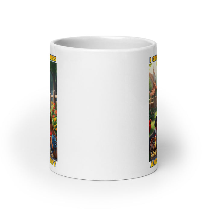 I choose kindness and empathy 3 - White Glossy Mug - 40130501