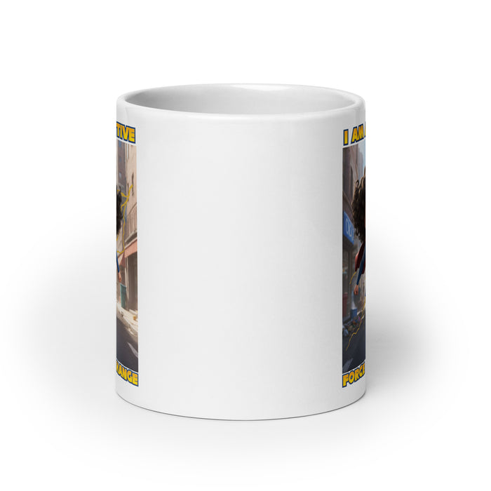 I am a positive force for change - White Glossy Mug - 50410501