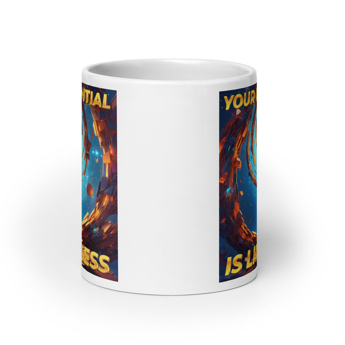 Your potential is limitless - White Glossy Mug - 60210501