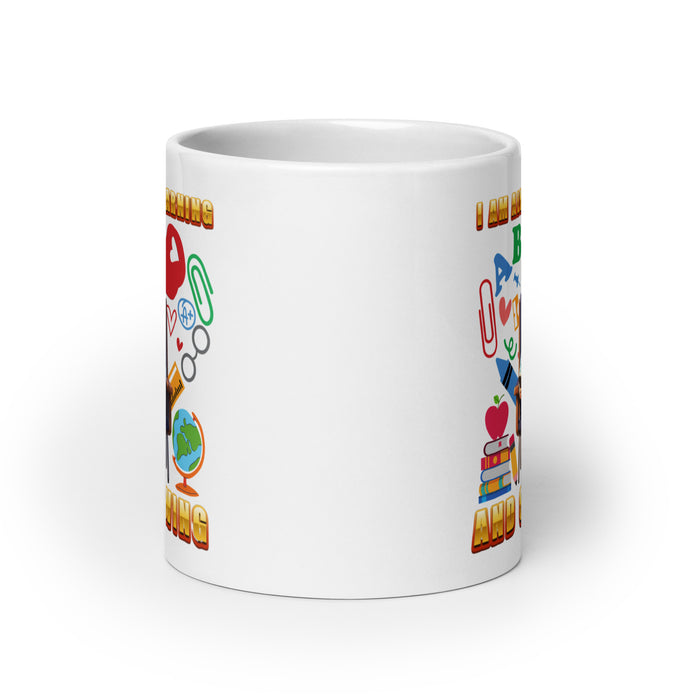 I am always learning and growing - White Glossy Mug - 70310501