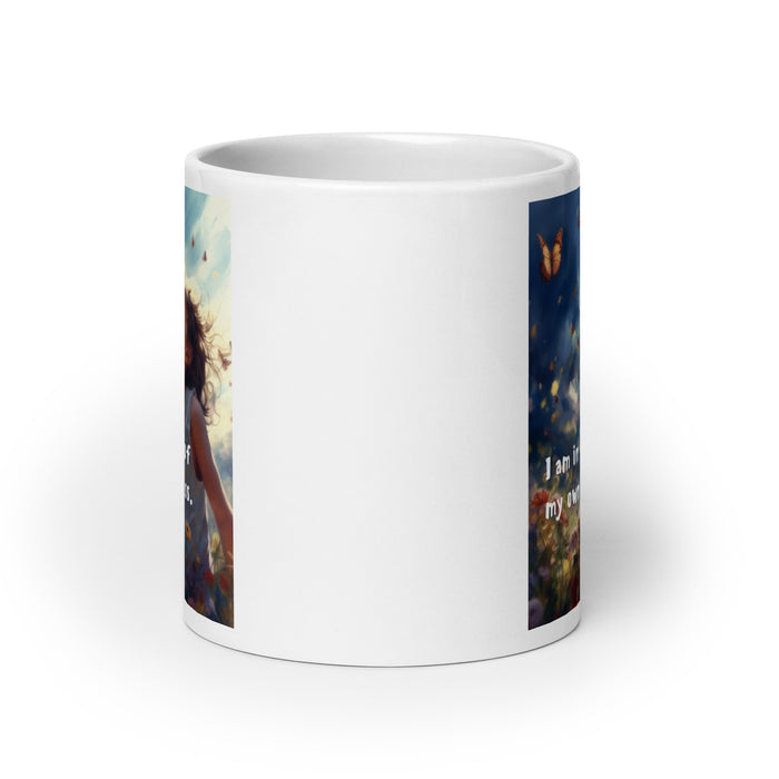 I am in charge of my own happiness - White Glossy Mug - 80710501