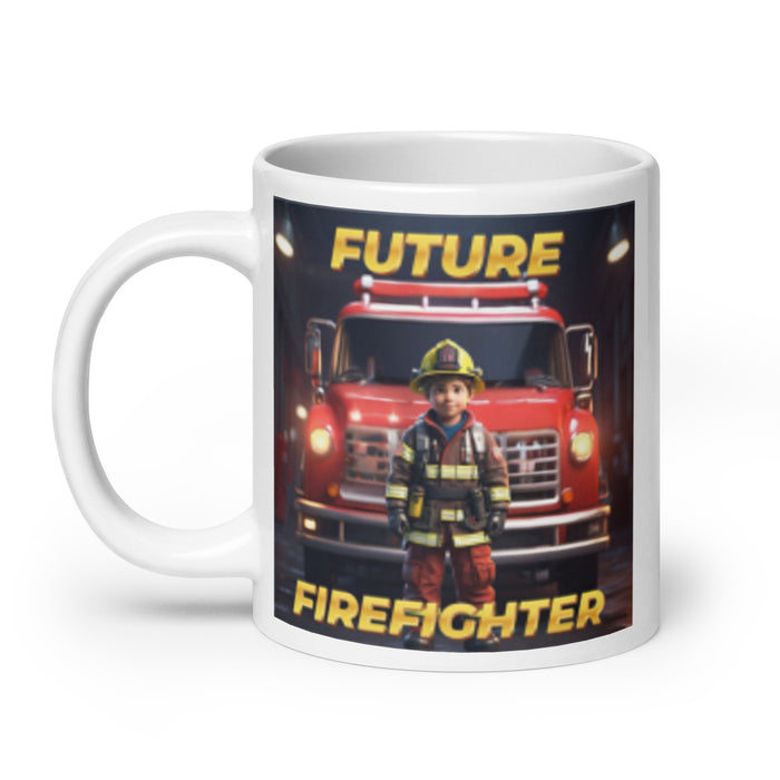 Future Firefighter - White Glossy Mug - 10110501