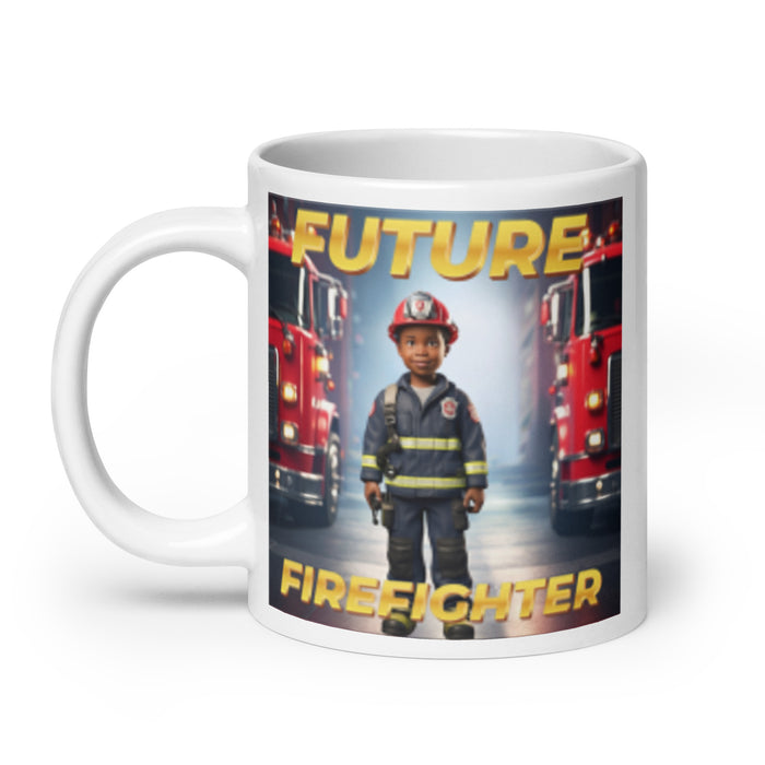 Future Firefighter 4 - White Glossy Mug - 10140501