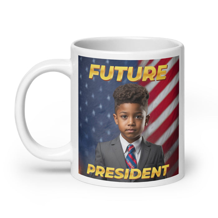 Future President 4 - White Glossy Mug - 10440501