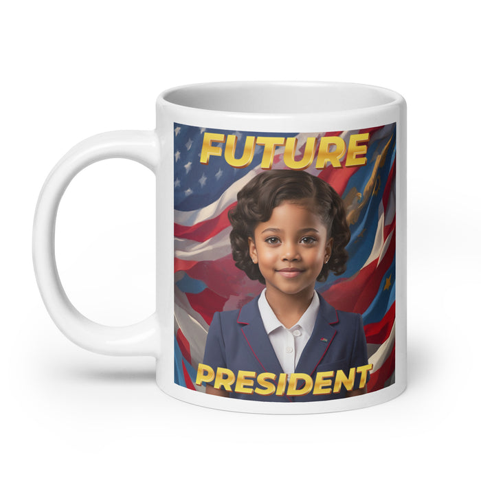 Future President 3 - White Glossy Mug - 10430501