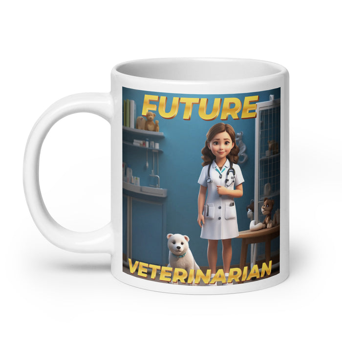 Future Veterinarian 2 - White Glossy Mug - 10620501