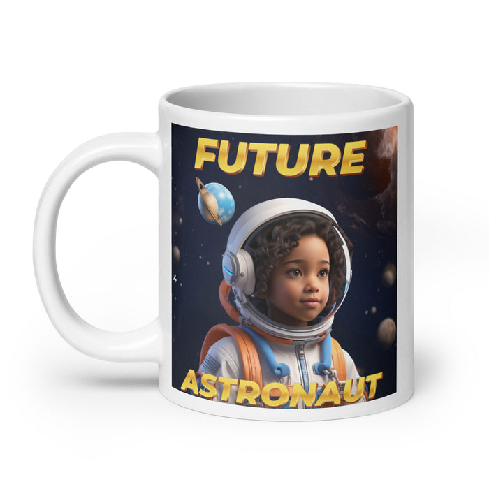 Future Astronaut 3 - White Glossy Mug - 10730501