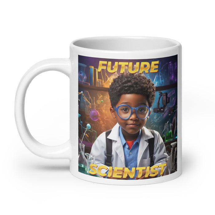 Future Scientist 4 - White Glossy Mug - 10840501