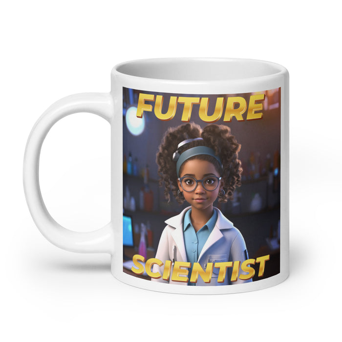 Future Scientist 3 - White Glossy Mug - 10830501