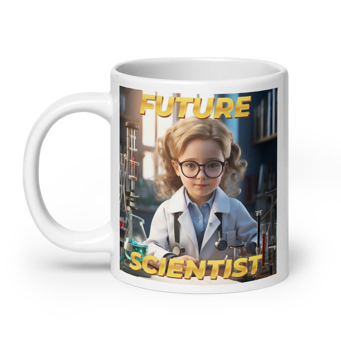 Future Scientist 2 - White Glossy Mug - 10820501