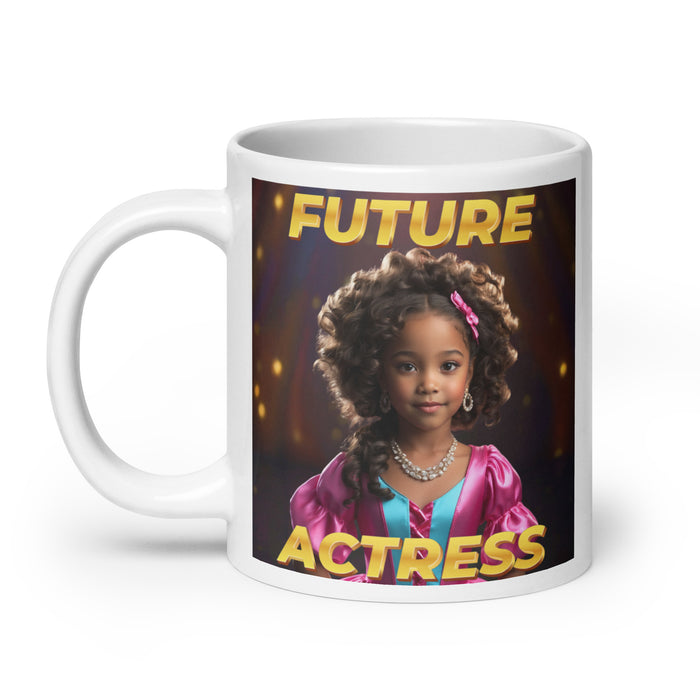 Future Actress 2 - White Glossy Mug - 11020501