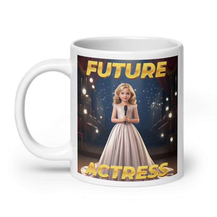 Future Actress - White Glossy Mug - 11010501