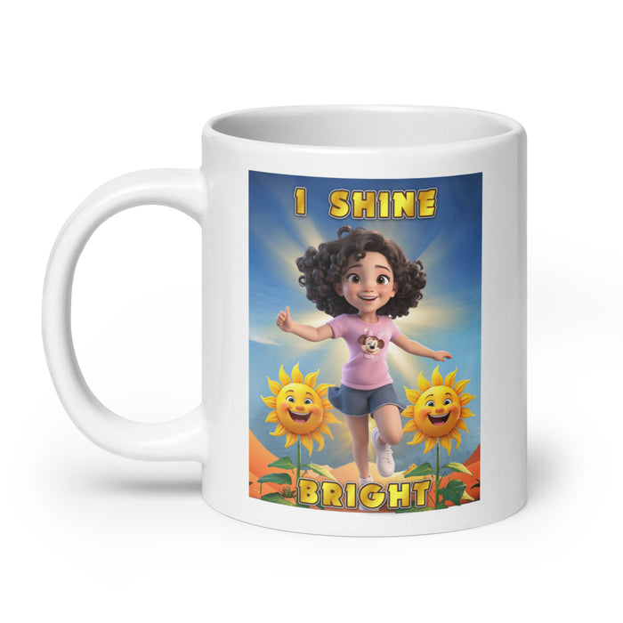 I shine bright - White Glossy Mug - 20210501