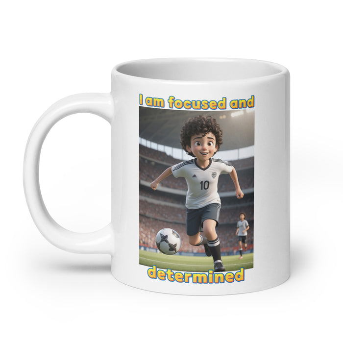 I am focused and determined - White Glossy Mug - 50310501