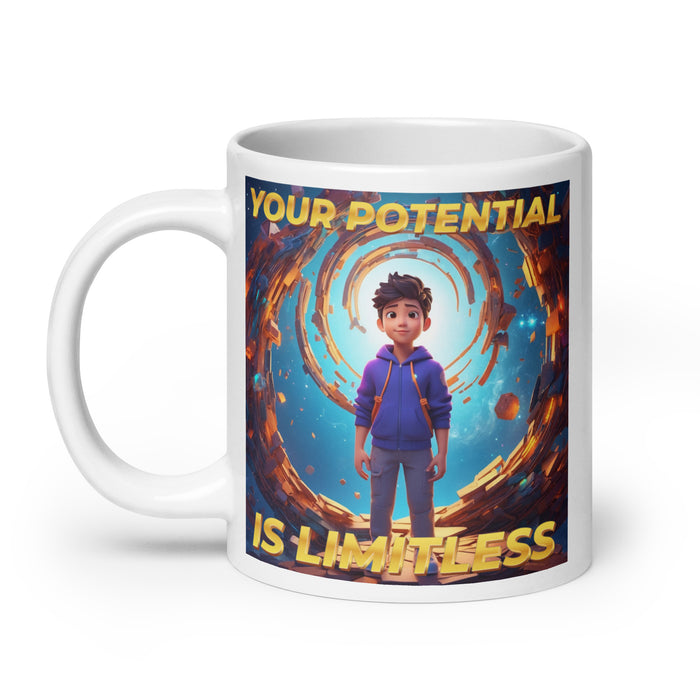 Your potential is limitless - White Glossy Mug - 60210501