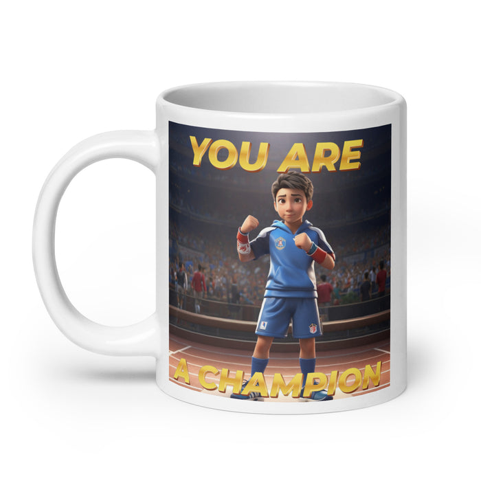 You are a champion - White Glossy Mug - 60110501