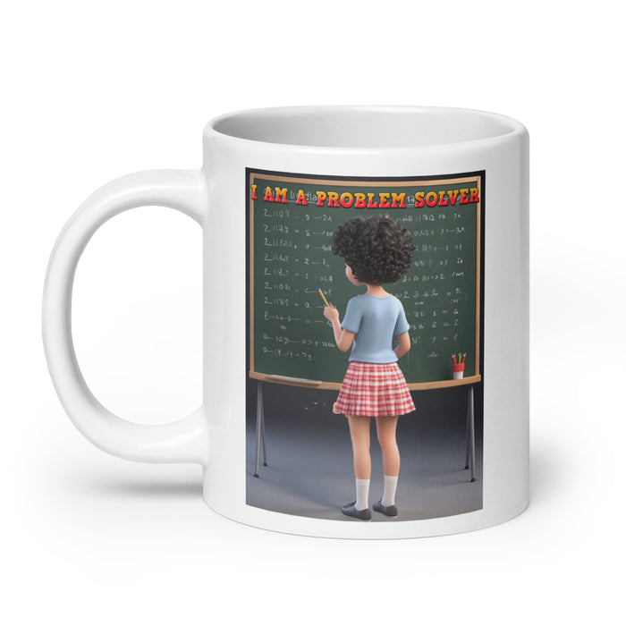 I am a problem solver - White Glossy Mug - 70110501