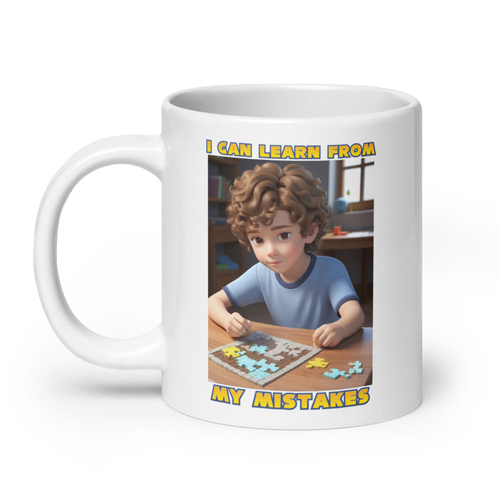 I can learn from my mistakes - White Glossy Mug - 80610501