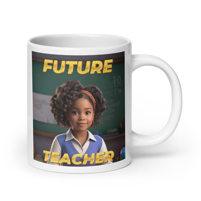 Future Teacher 3 - White Glossy Mug - 10330501