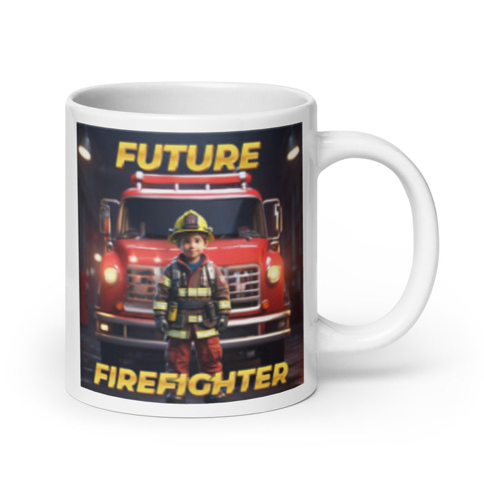 Future Firefighter - White Glossy Mug - 10110501