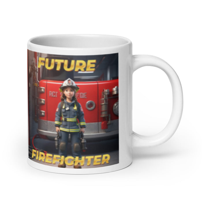 Future Firefighter 2 - White Glossy Mug - 10120501