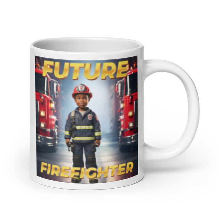 Future Firefighter 4 - White Glossy Mug - 10140501