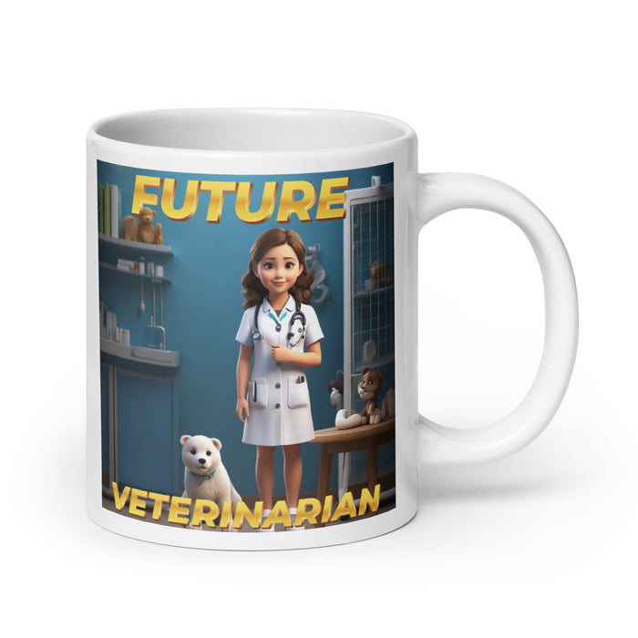 Future Veterinarian 2 - White Glossy Mug - 10620501