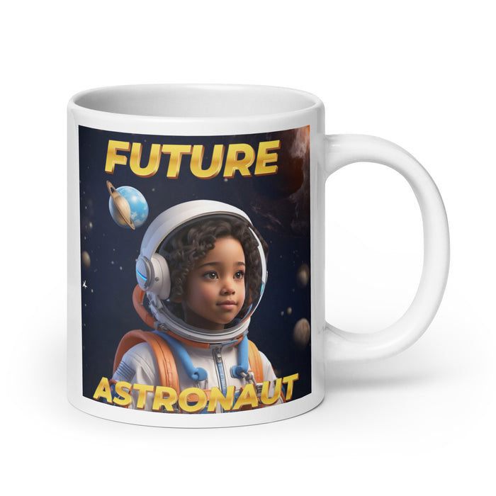 Future Astronaut 3 - White Glossy Mug - 10730501