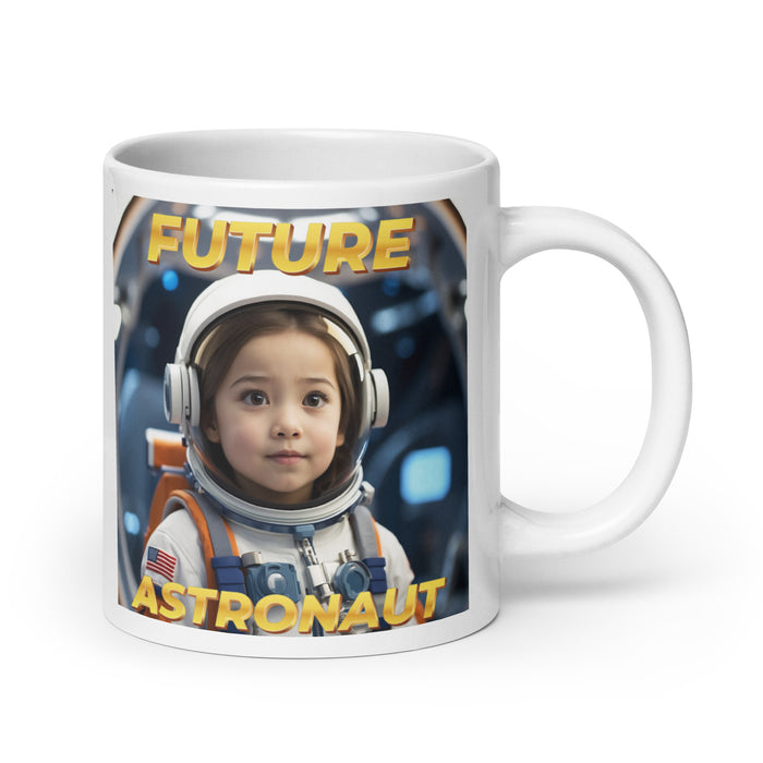 Future Astronaut 2 - White Glossy Mug - 10720501