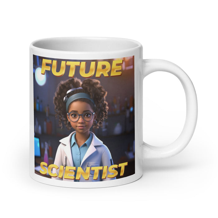 Future Scientist 3 - White Glossy Mug - 10830501