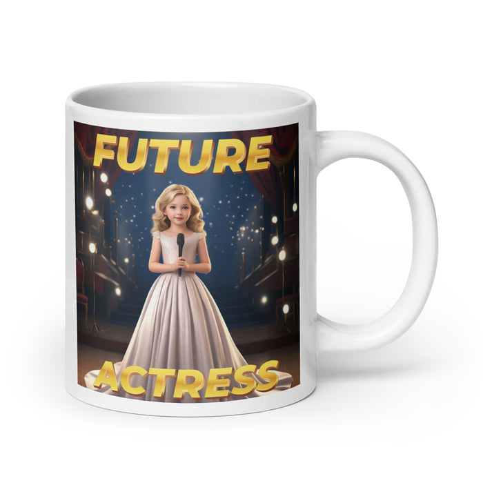 Future Actress - White Glossy Mug - 11010501