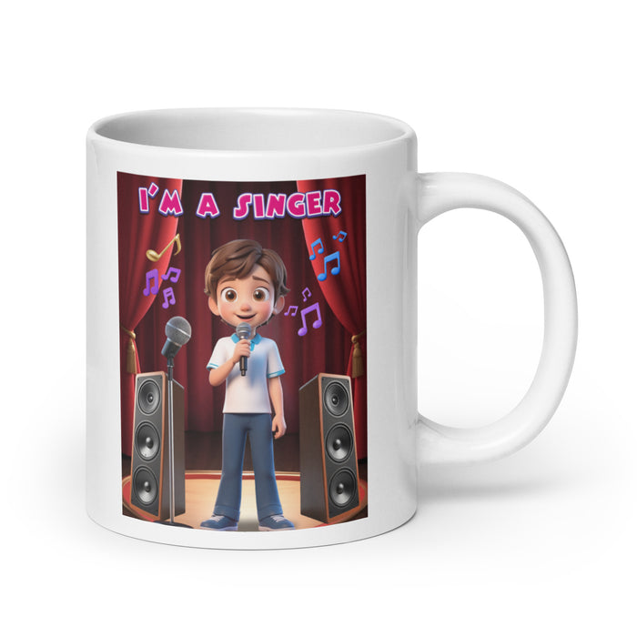 I'm a singer 2 - White Glossy Mug - 20910501