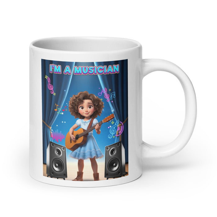 I'm a musician 2 - White Glossy Mug - 20810501